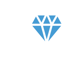 Icon of a hand holding a diamond